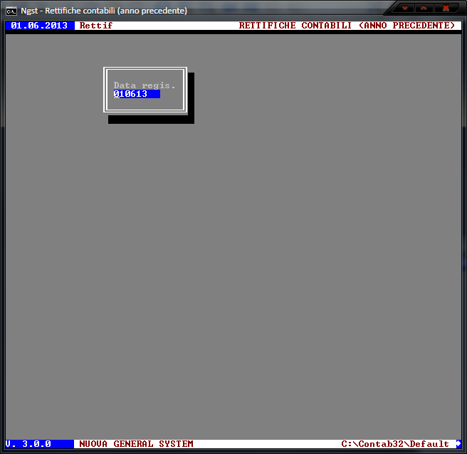 Rettifiche contabili