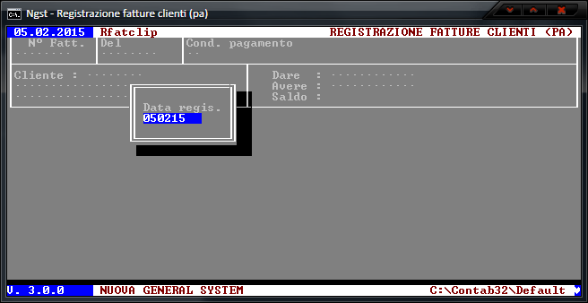 Registrazione Fatture (PA)
